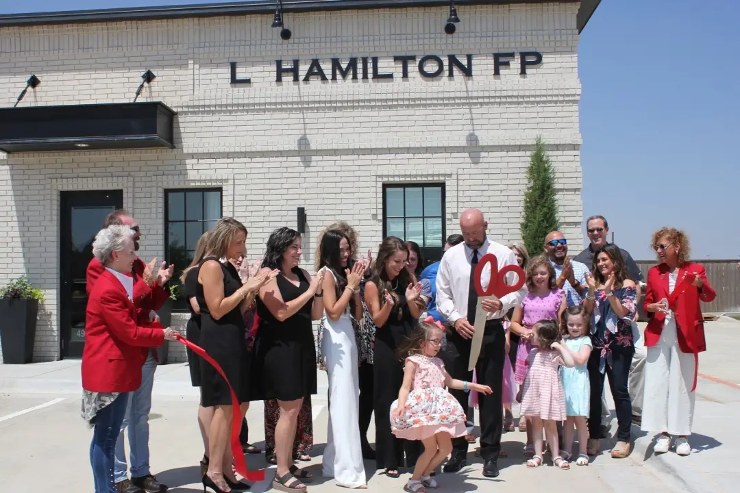 L Hamilton Financial Group Ribbon Cutting