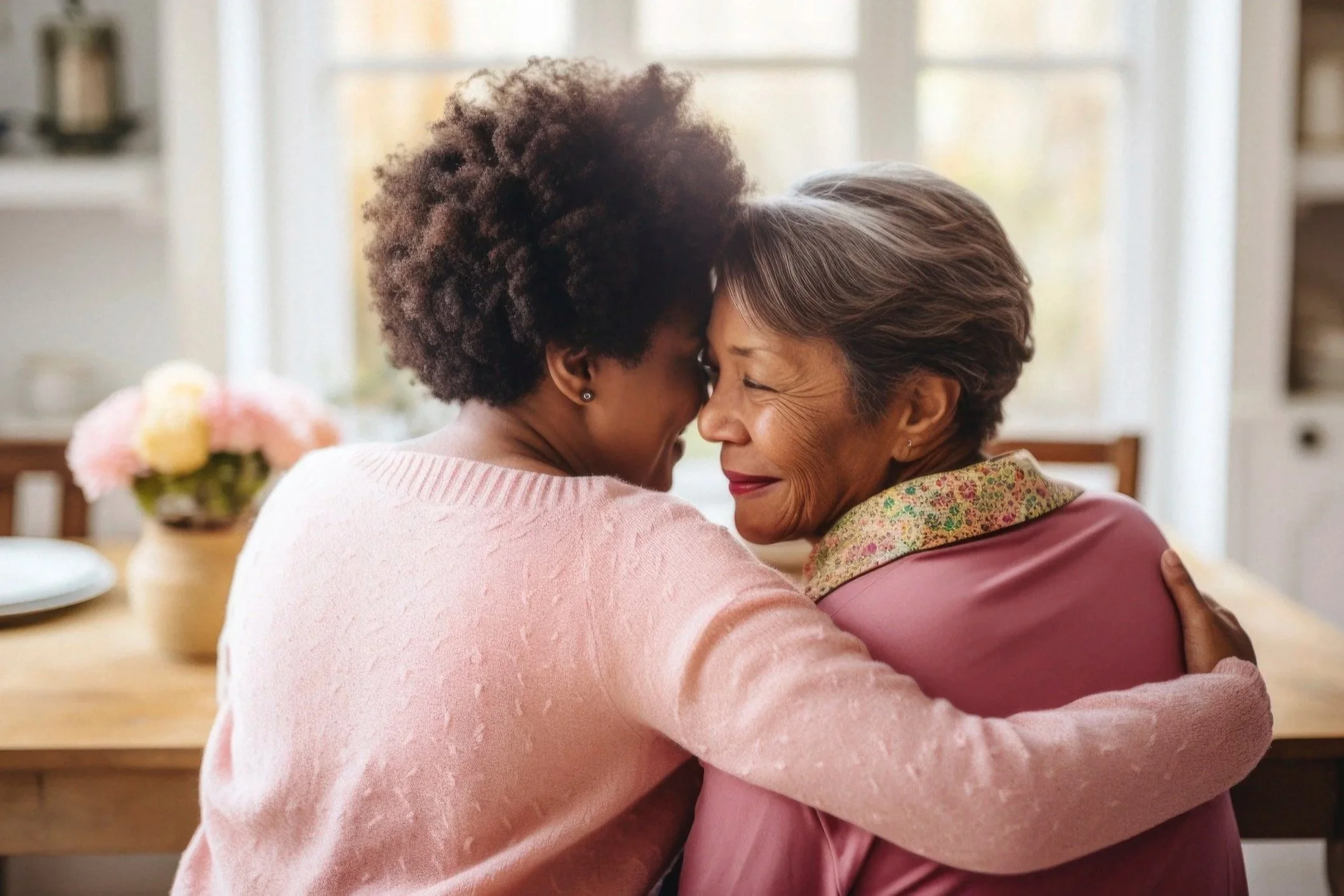 People hugging each other 